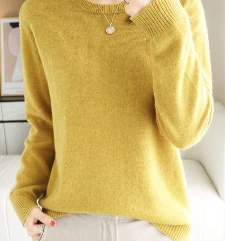 Litzy Women’s Knit Jumper – Soft Elegant Pullover with Modern Slim Fit Design