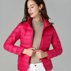 Olivia Women's Lightweight Waterproof Jacket – Packable Mid-Season Coat with Functional Pockets