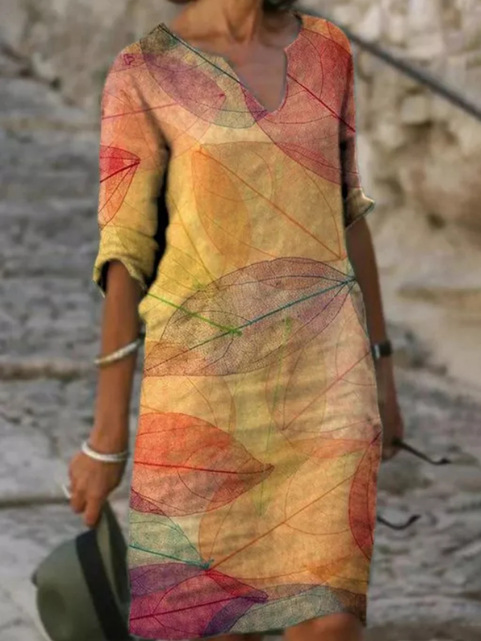 Owain Women's Linen Dress – Refined Cut & Lightweight Fabric, Perfect for Summer