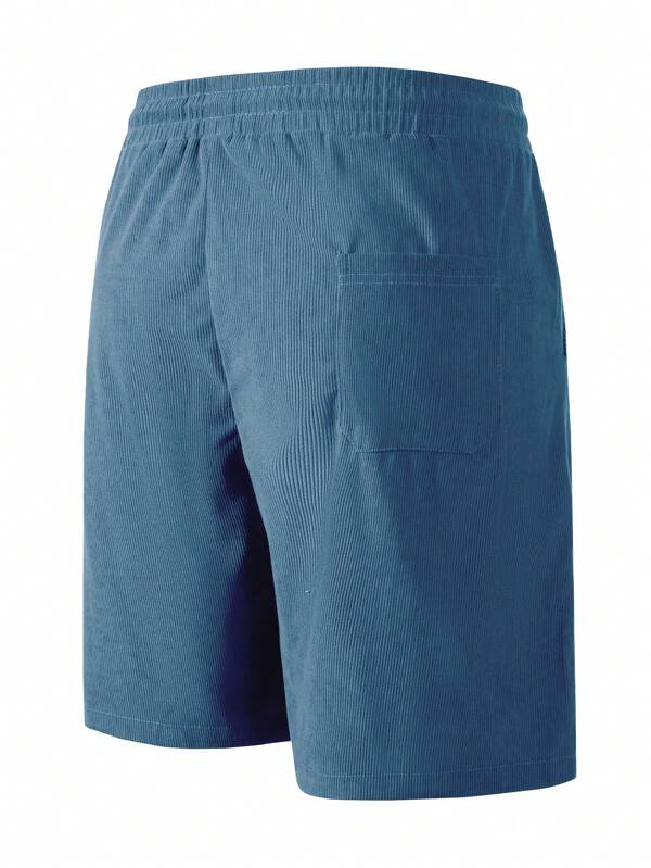 Zachary Men’s Corduroy Shorts – Comfortable Stretch Casual Summer Shorts for Everyday Wear