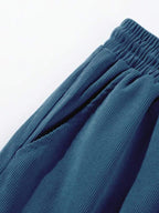 Zachary Men’s Corduroy Shorts – Comfortable Stretch Casual Summer Shorts for Everyday Wear