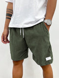 Oliver Men's Corduroy Shorts – Stretch Casual Summer Shorts