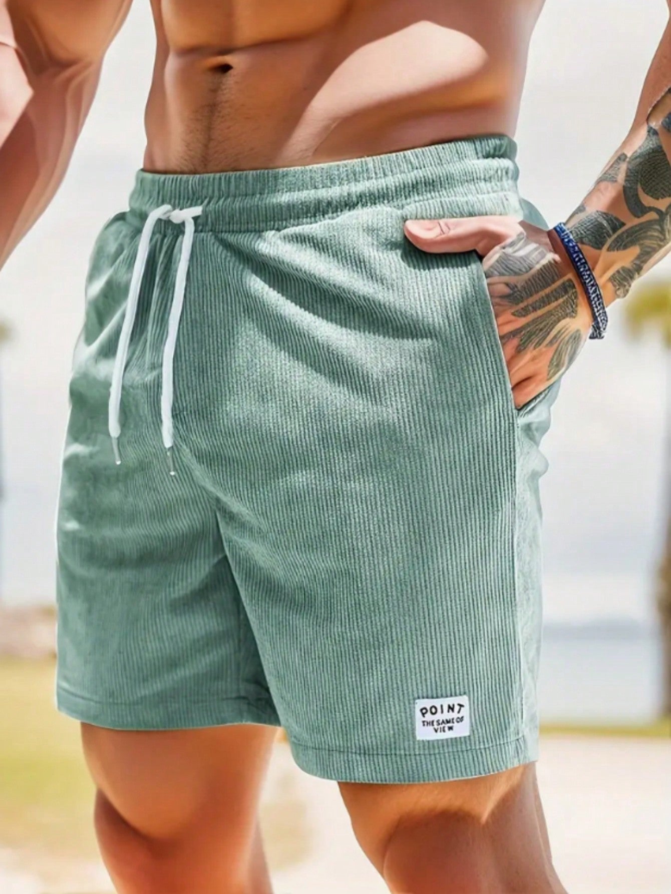 Oliver Men's Corduroy Shorts – Stretch Casual Summer Shorts