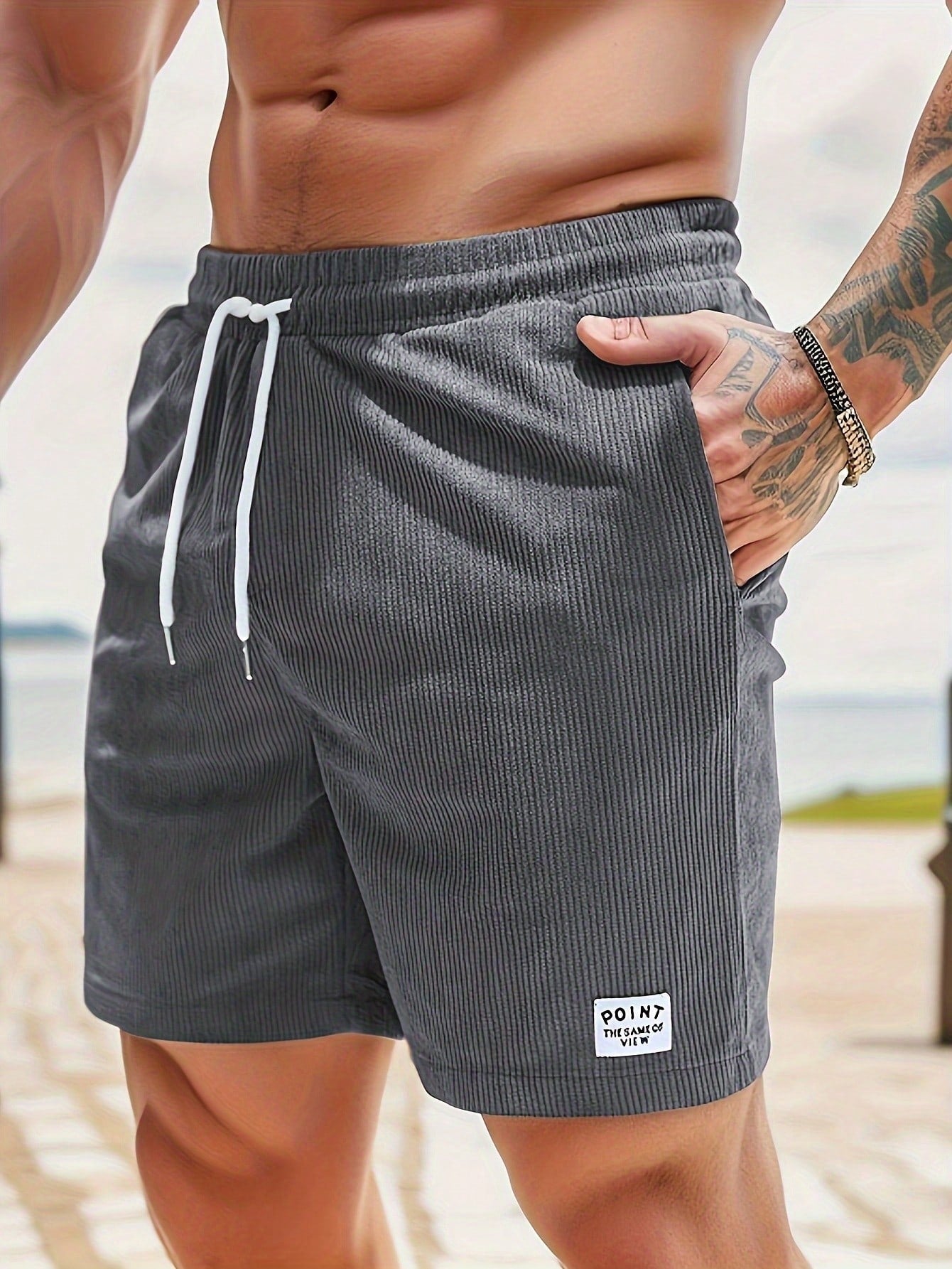 Oliver Men's Corduroy Shorts – Stretch Casual Summer Shorts