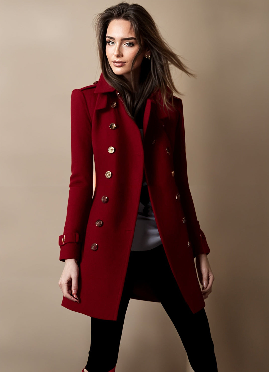 Violette Women's Elegant Coat – Chic Modern Coat for Every Occasion