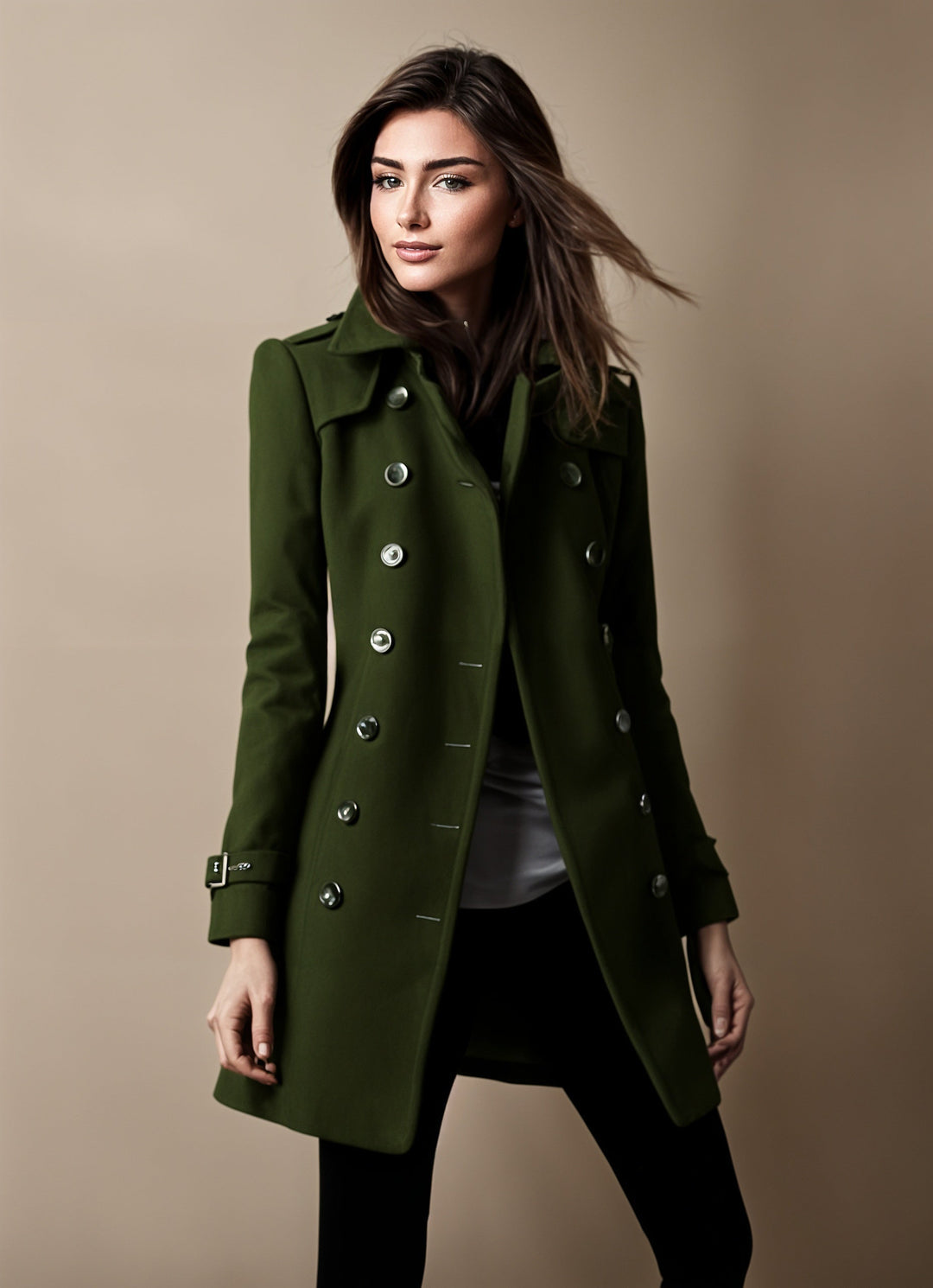 Violette Women's Elegant Coat – Chic Modern Coat for Every Occasion