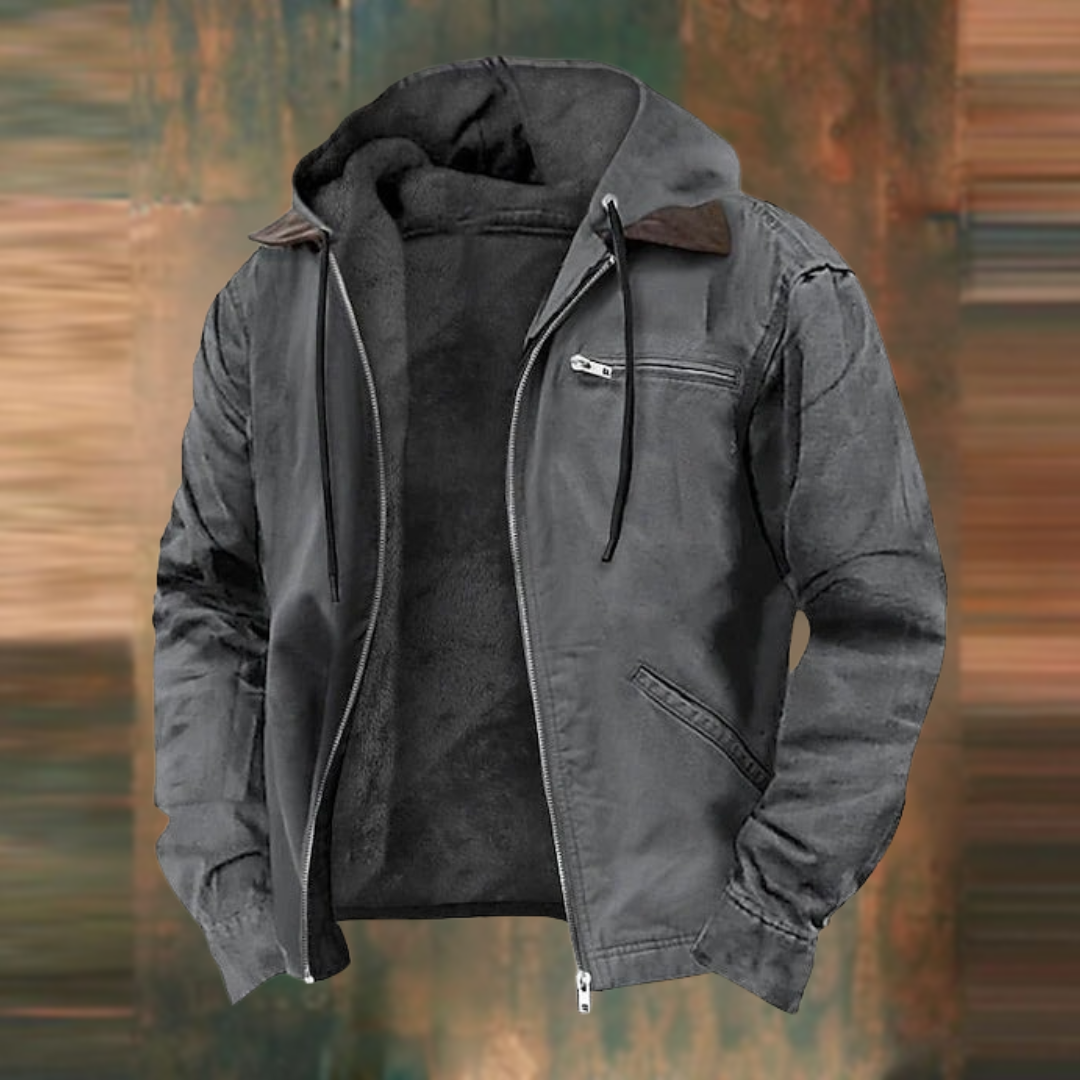 Preston Men's Leather Jacket – Premium Genuine Leather with Timeless Modern Style
