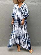 Amélie Women's Boho Caftan Maxi Dress – Lightweight Flowy Summer Beach Dress