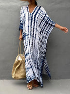 Amélie Women's Boho Caftan Maxi Dress – Lightweight Flowy Summer Beach Dress