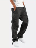 Tristan Men’s Cargo Trousers – Relaxed Fit Cotton Utility Pants with Cargo Pockets