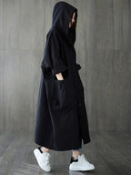Tara Women's Trench Coat – Long With Hood Coat with an Sophisticated Fit for Rainy Days