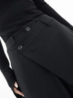 Emma Women’s Wide Leg Trousers – Breathable Loose Fit Casual Baggy Summer Pants
