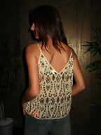 Kate Women’s Elegant Top – Soft Ornate Blouse with Flattering Feminine Fit