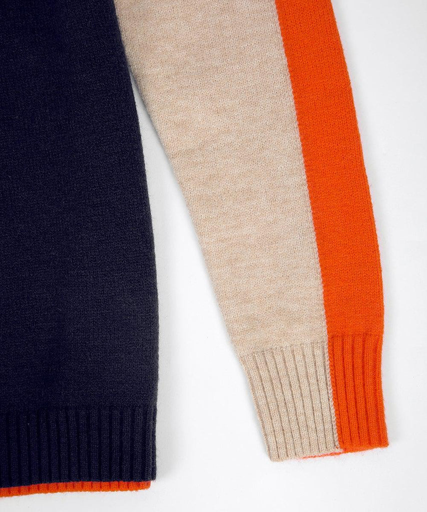 Christopher Women's Striped Sweater – Fitted Cut, Graphic Style & Cozy Cotton