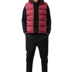 Sophie Men's Vest – Lightweight, Waterproof Sleeveless Puffer with High Zip Collar