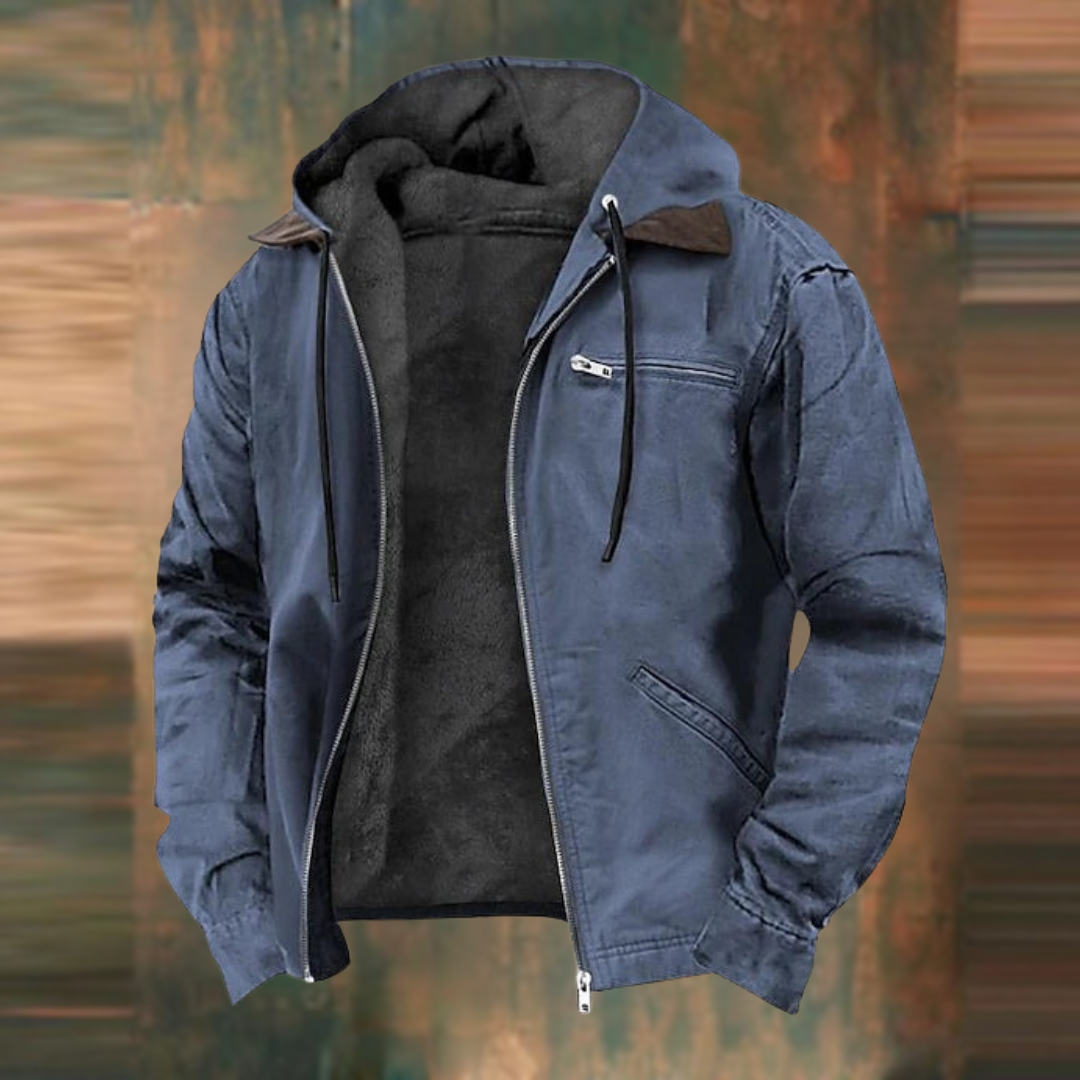 Preston Men's Leather Jacket – Premium Genuine Leather with Timeless Modern Style