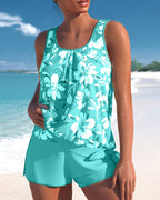 Bronwyn Women's Tankini – Cozy 2-Piece Swimsuit with Padded Cups & Flattering Fit
