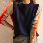 Christopher Women's Striped Sweater – Fitted Cut, Graphic Style & Cozy Cotton