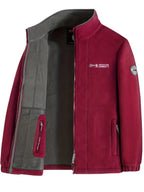 Felix Men's Outdoor Fleece Jacket – Gentle, Lightweight Warmth with a Protective Collar