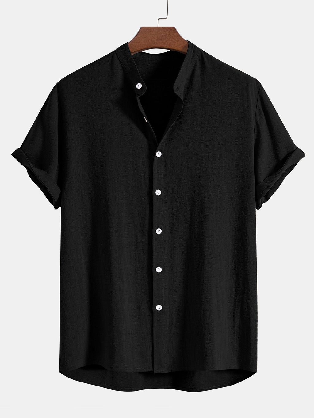 Marta Men's Summer Two-Piece Set – Breathable Linen-Feel Style with Short-Sleeve Design & Easy-Fit Trousers