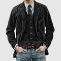 Andrew Men's Corduroy Blazer – Refined, Insulating & Versatile with a Modern Vest