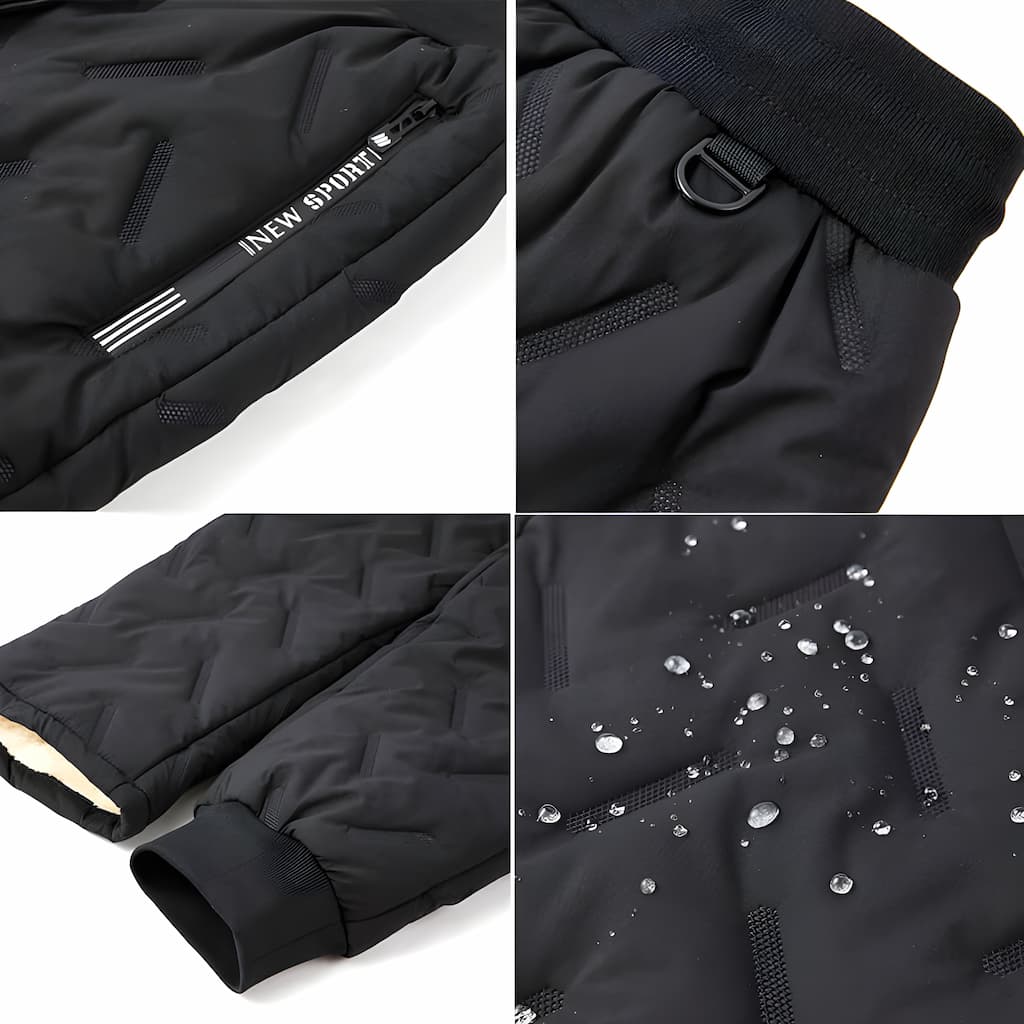 Jasmine Women's Thermal Pants – Waterproof Winter Joggers with Plush Fleece Lining & Handy Pockets