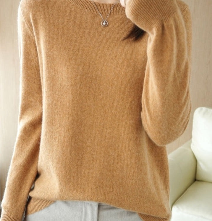 Litzy Women’s Knit Jumper – Soft Elegant Pullover with Modern Slim Fit Design