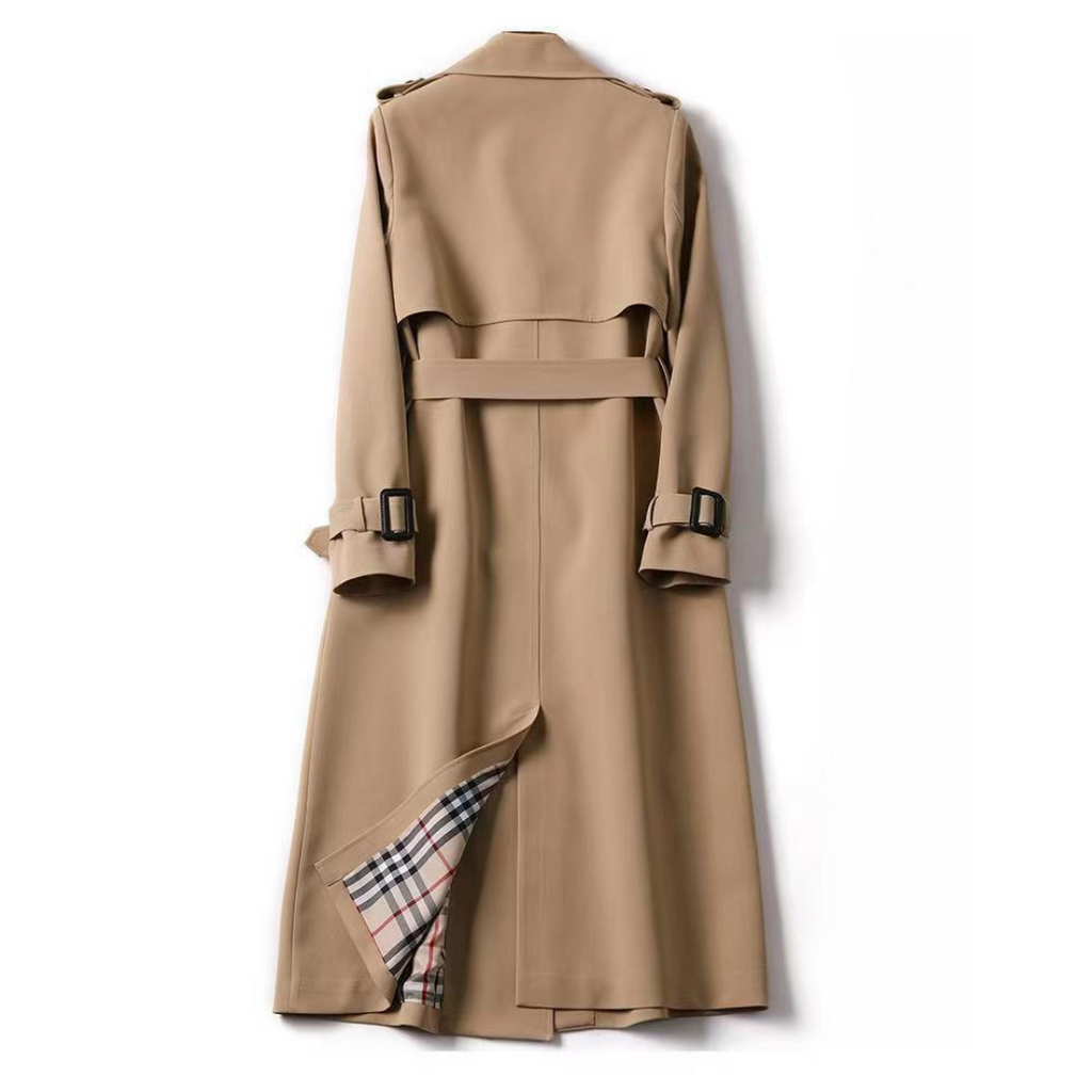 Charlotte Women's Trench Coat – Chic, Versatile Long Coat Built for Every Season