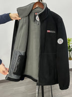 Felix Men's Outdoor Fleece Jacket – Gentle, Lightweight Warmth with a Protective Collar