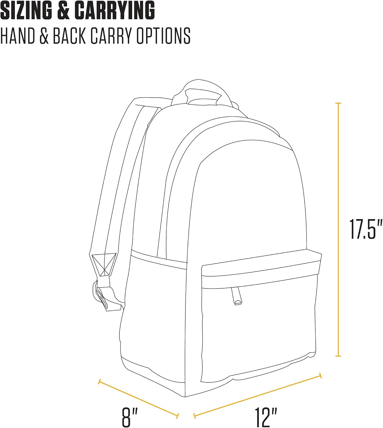 Talia 21L Water-Resistant Laptop Backpack with Reflective Details and Padded Straps