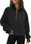 Clive Women's Fleece-Lined Hoodie – Dropped-Shoulder Design, Thumb Holes & Front Pouch Pocket
