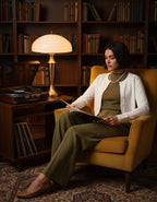 Quinn - Cropped Button Front Knit Cardigan Bolero for Women Long Sleeve Lightweight