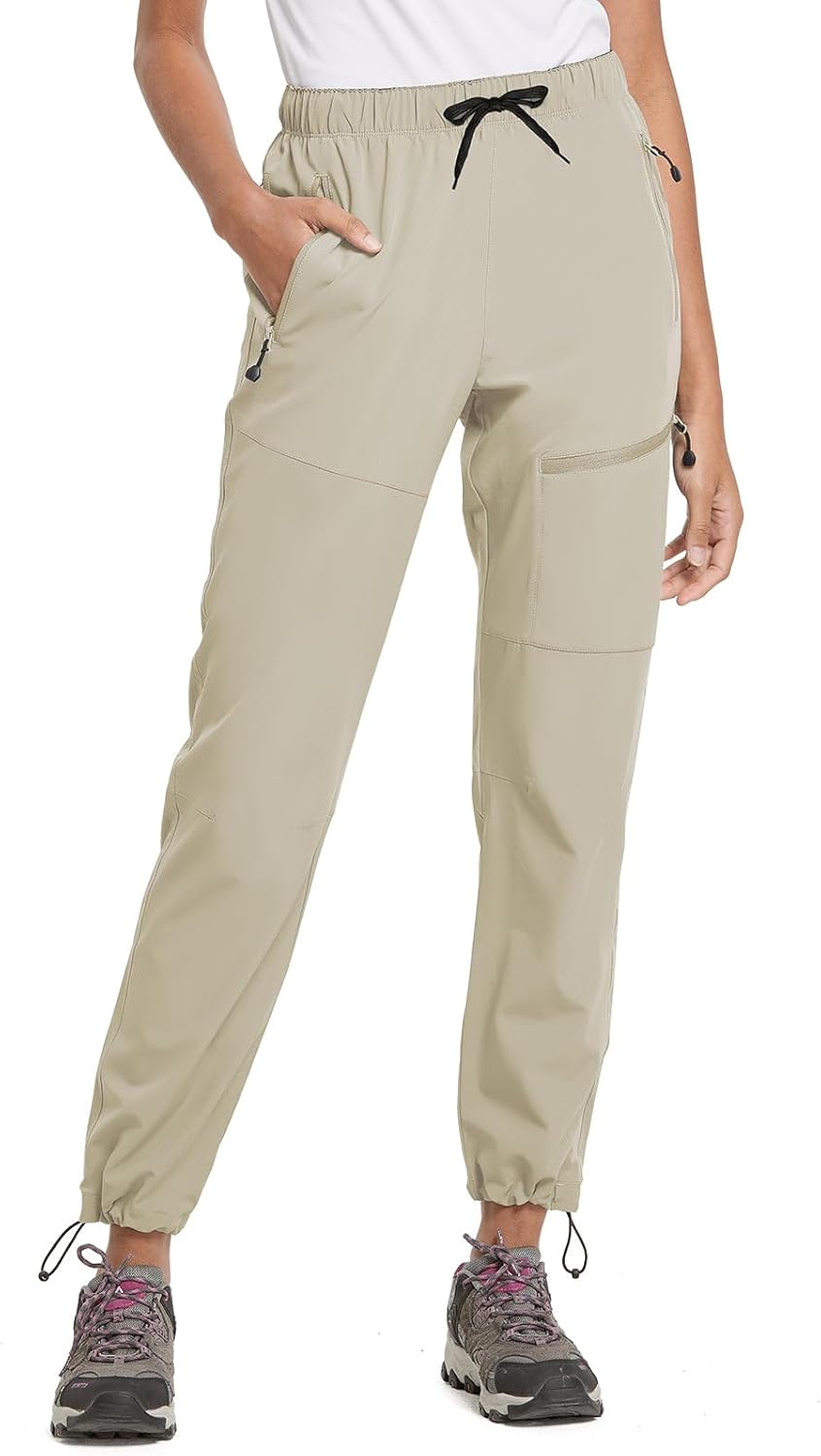 Amandine Women's Quick-Dry Hiking Cargo Pants with UPF 50+ Protection