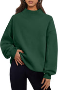 Bianca Women's Oversized Fleece Sweatshirt – Asymmetric Neck, Dropped-Shoulder Design & Relaxed Silhouette