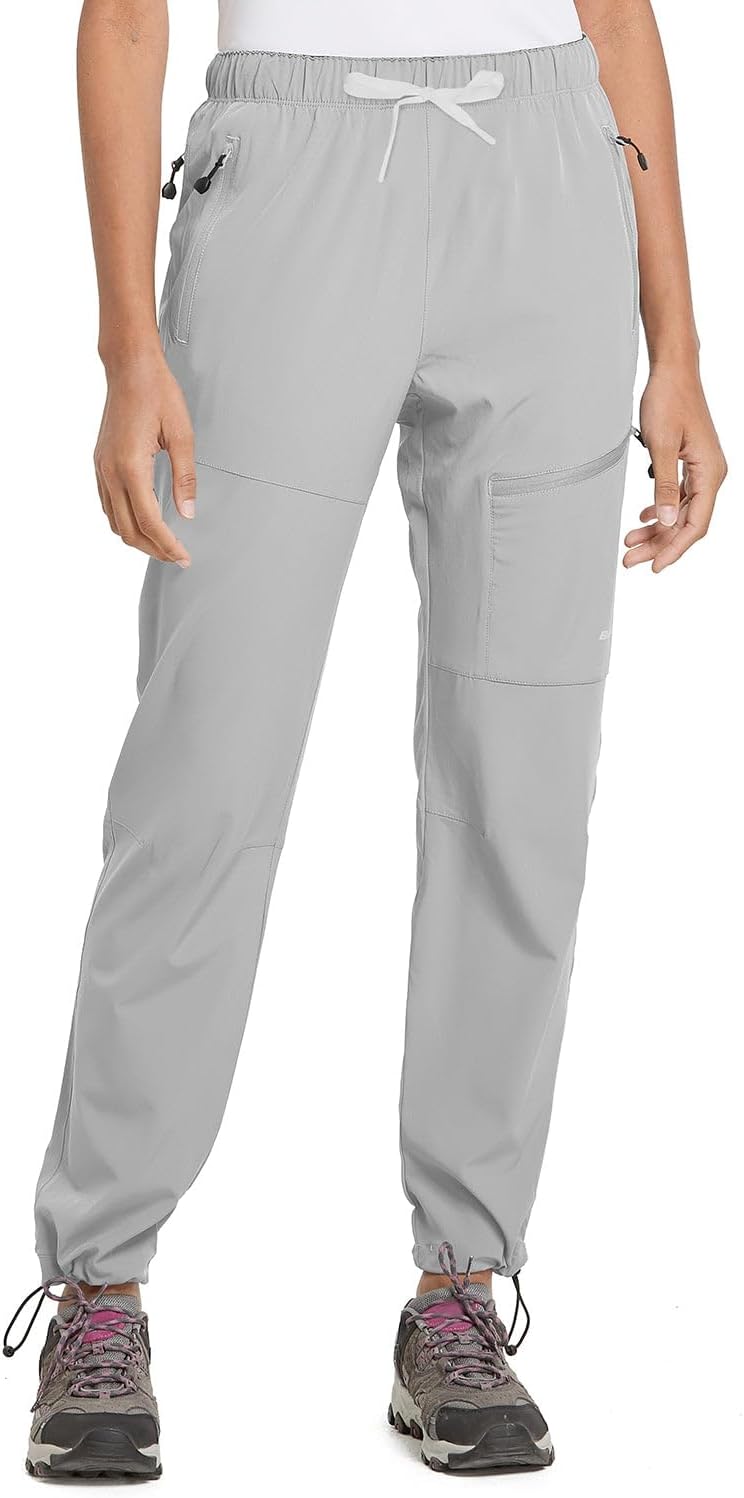 Amandine Women's Quick-Dry Hiking Cargo Pants with UPF 50+ Protection