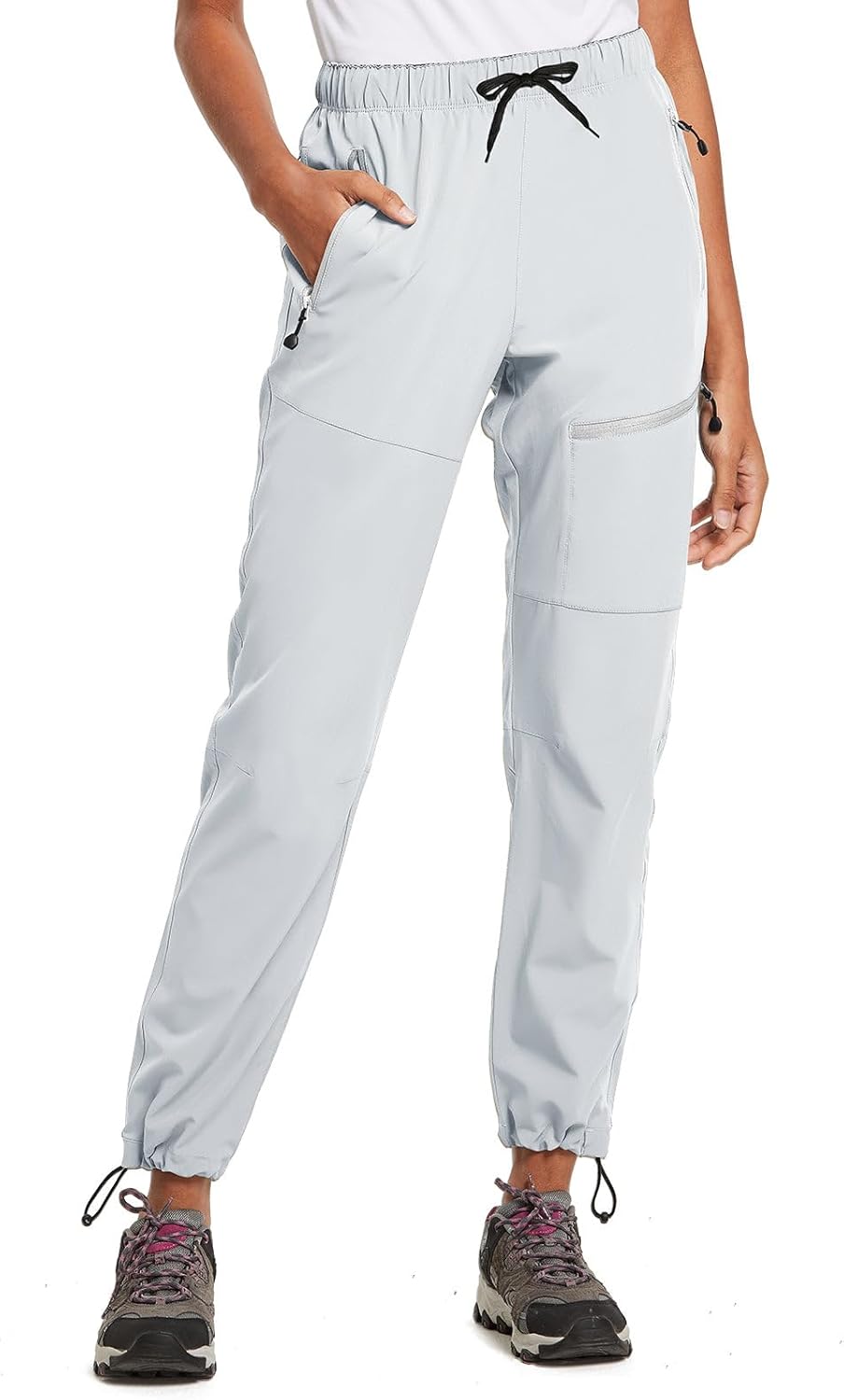 Amandine Women's Quick-Dry Hiking Cargo Pants with UPF 50+ Protection