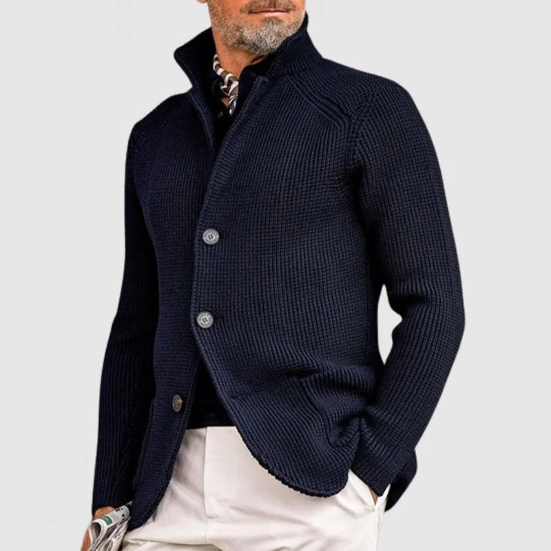 Ella Men's Cardigan – Refined Gentle Wool Cardigan with a Cozy, Timeless Style