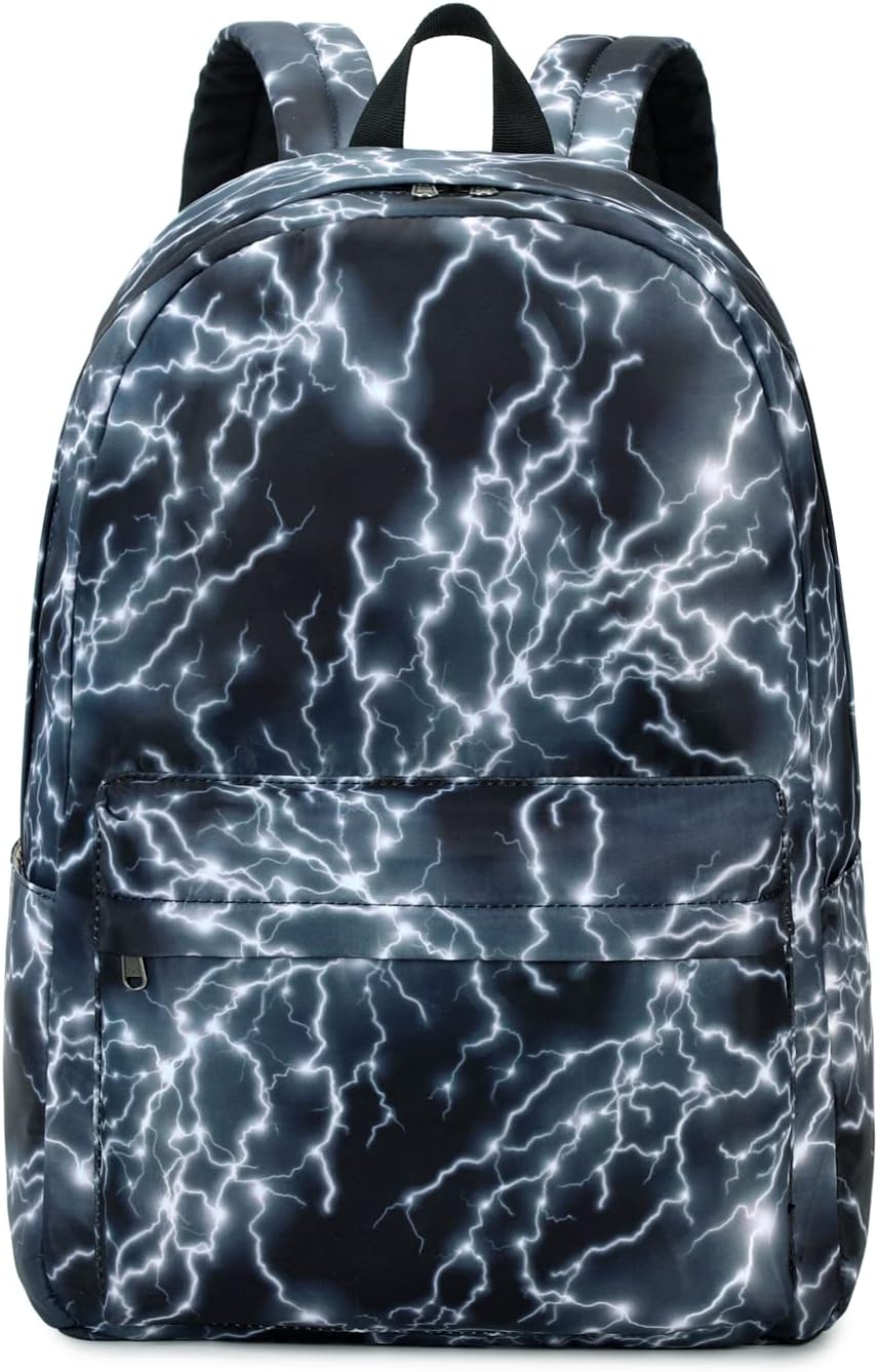 Orion Kids 17-Inch Lightning School Backpack with Laptop Sleeve and Padded Straps