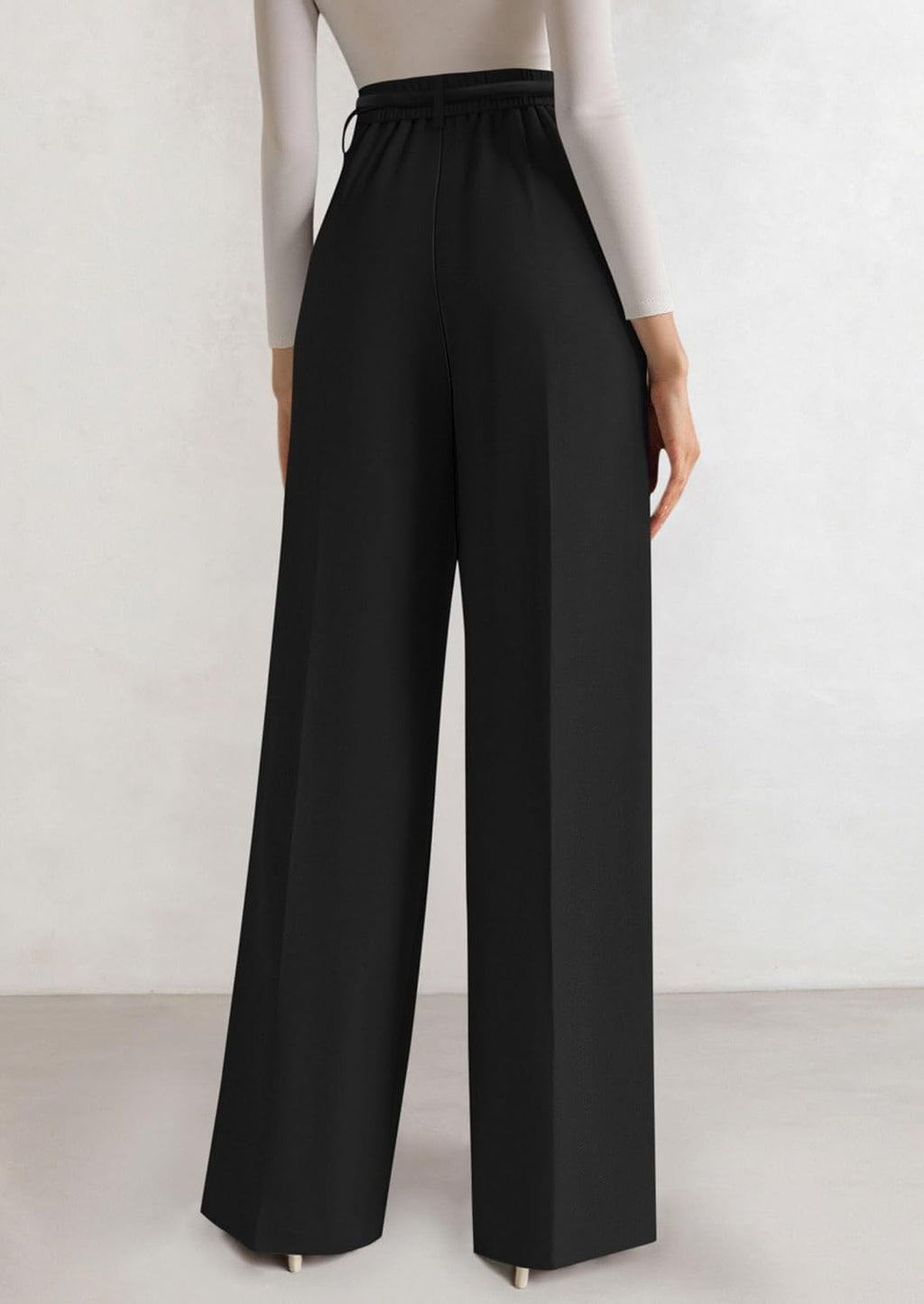 Anaëlle Women's High-Waisted Wide Leg Tailored Palazzo Trousers