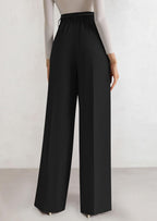 Anaëlle Women's High-Waisted Wide Leg Tailored Palazzo Trousers