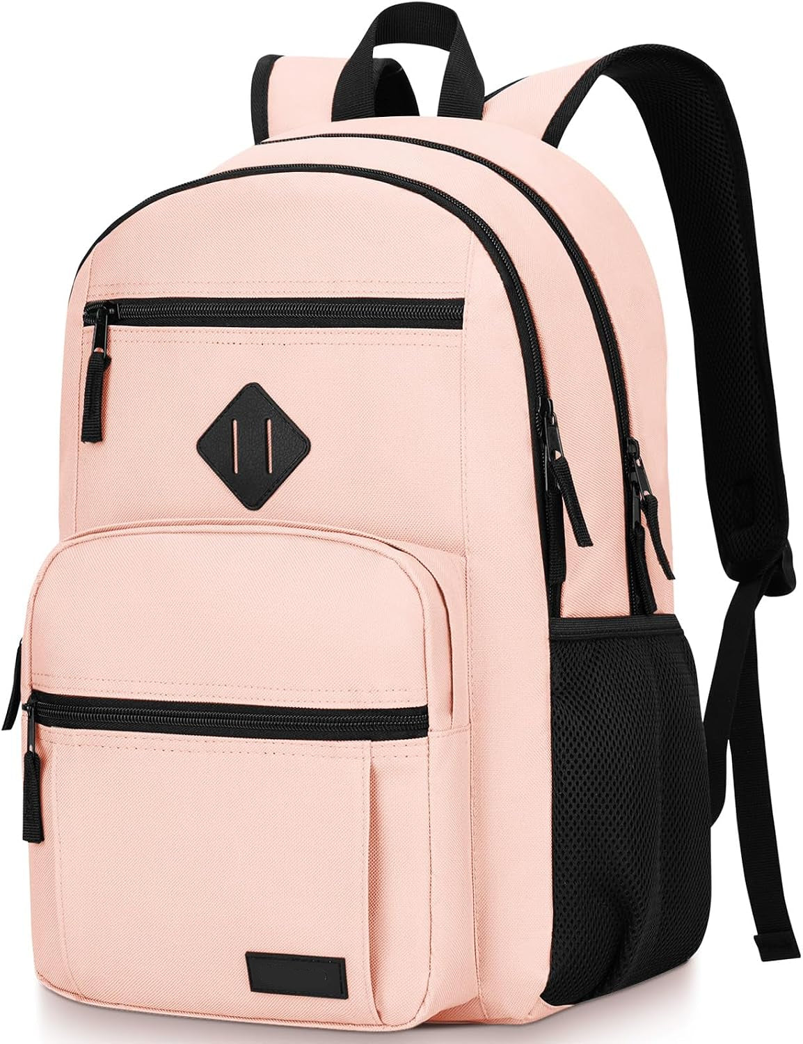 Xavier 30L Black Laptop Backpack with Dual Compartments and Padded Shoulder Straps
