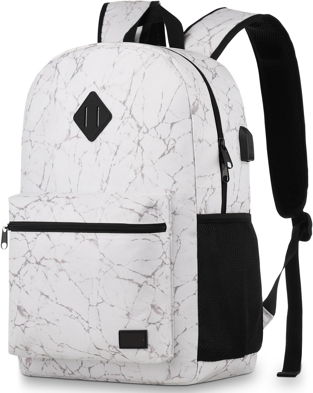 Marlowe 35L 17-Inch Laptop Backpack with USB Charging Port and Padded Travel Straps