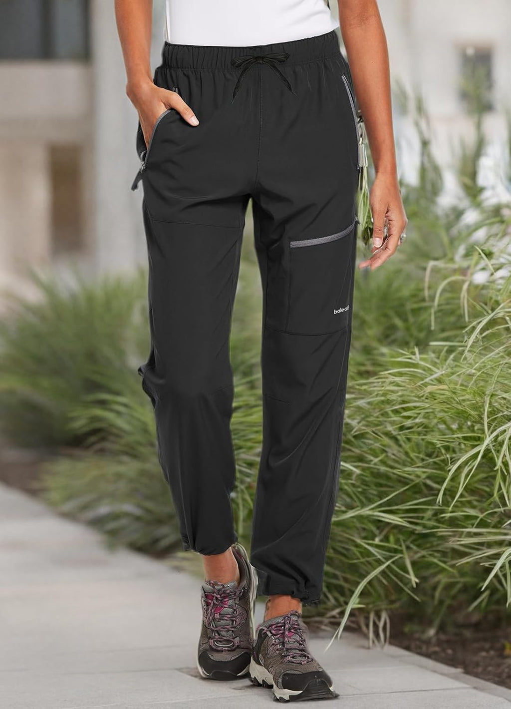 Amandine Women's Quick-Dry Hiking Cargo Pants with UPF 50+ Protection