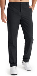 Ruaridh Men's Straight-Leg Trousers – Flexible Fabric, Belt Loops & 4 Handy Pockets