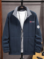 Felix Men's Outdoor Fleece Jacket – Gentle, Lightweight Warmth with a Protective Collar