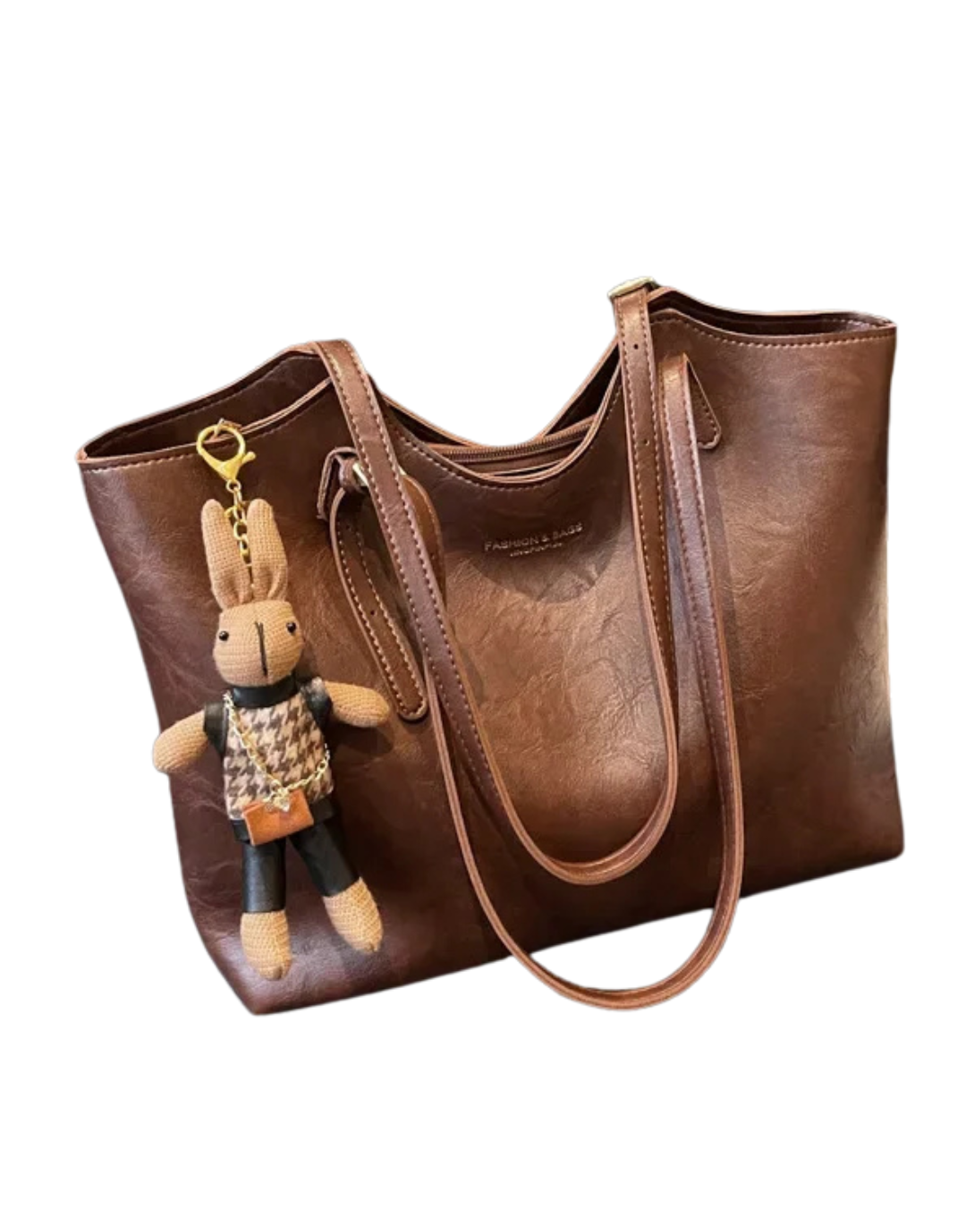 Valeria Women's Tote Bag – Spacious Vegan Leather Bag with Vintage Charm