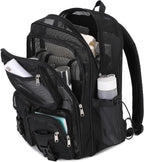 Rosalie 17-Inch Heavy-Duty Mesh School Backpack with Padded Straps and Multiple Pockets