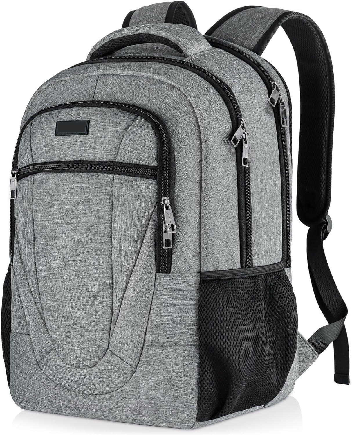 William 35L 17-Inch Laptop Backpack with Anti-Theft Pocket and Padded Travel Straps