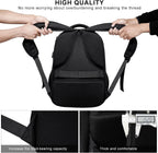 Nadia Large School Laptop Backpack with Anti-Theft Pocket and Ventilated Back Panel