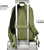 Petra 26L Corduroy Laptop Backpack with Multi-Pocket Storage and Padded Strap Design